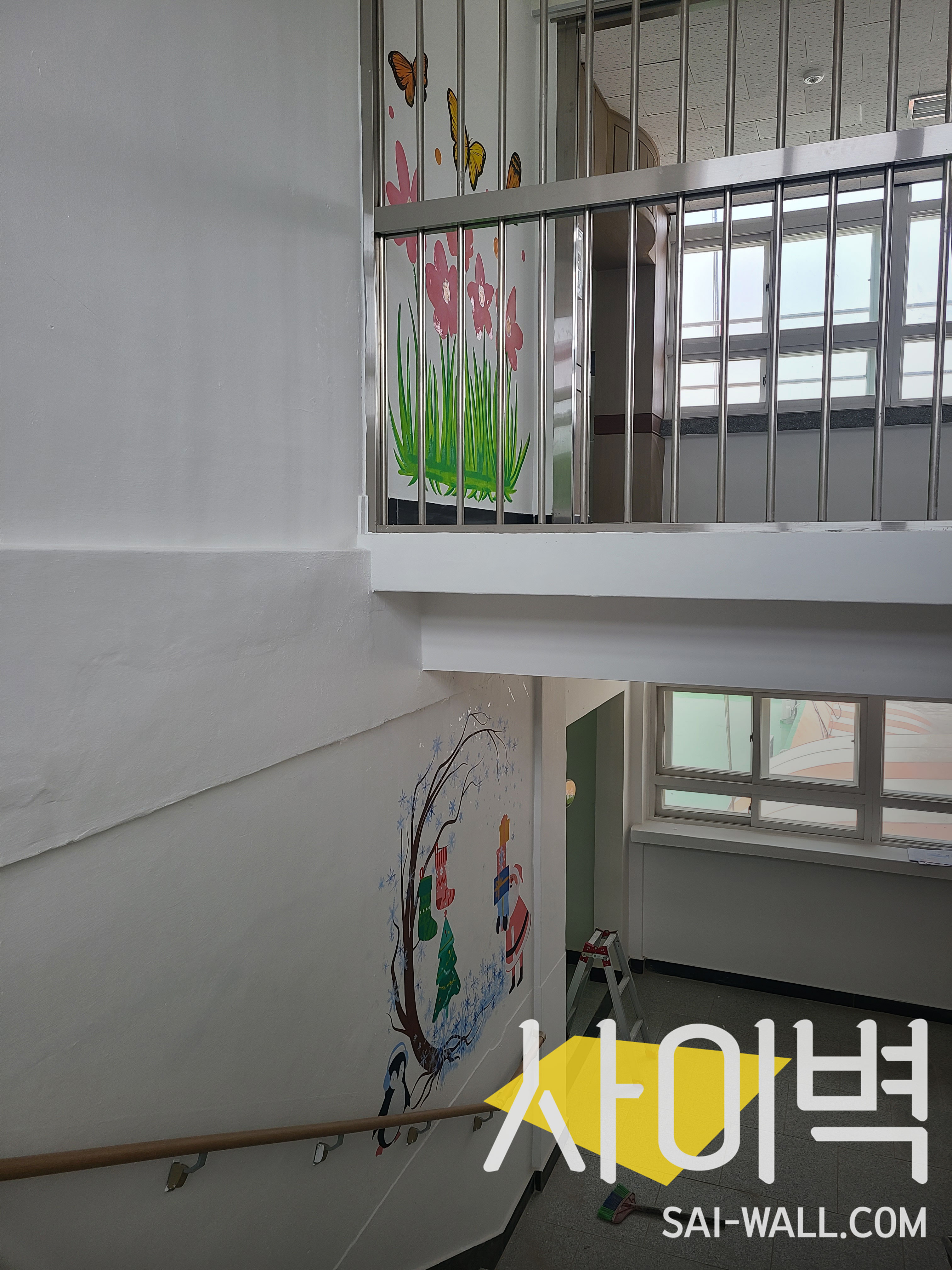 사천 곤양초등학교 벽화 시공 사진 18